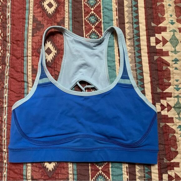 Lululemon Athletica Blue Sports Bra size 6 - Picture 1 of 5
